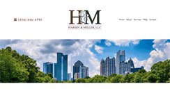 Desktop Screenshot of harbinmillerlaw.com